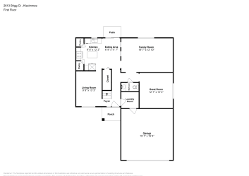 Floor plan 1 for 2613 Brigg Ct