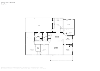 Floor plan 1 for 2627 N 70th Pl