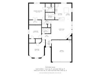 Floor plan 1 for 2628 Terrace Dr