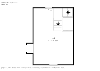 Floor plan 2 for 2636 Allyn Way NW