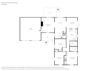 Floor plan 1 for 2636 Allyn Way NW