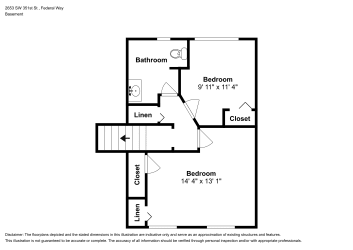 Floor plan 1 for 2653 SW 351st St