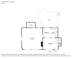 Floor plan 2 for 2653 SW 351st St