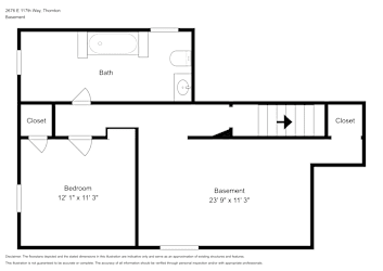 Floor plan 1 for 2676 E 117th Way