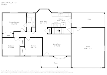 Floor plan 2 for 2676 E 117th Way