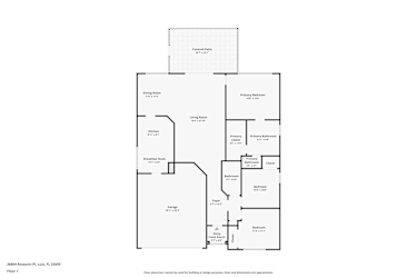 Floor plan 1 for 26804 Roseann Pl