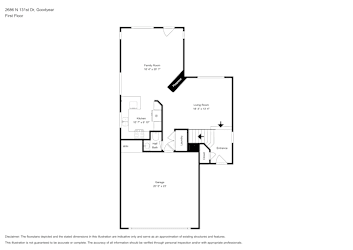 Floor plan 1 for 2686 N 131st Dr
