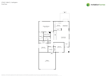 Floor plan 2 for 2702 E 109th Ct