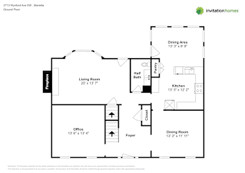 Floor plan 2 for 2713 Wynford Ave SW