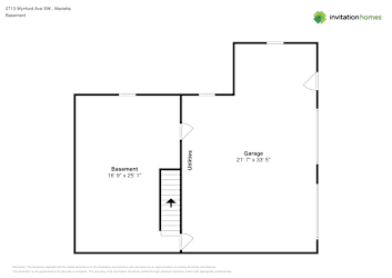 Floor plan 1 for 2713 Wynford Ave SW