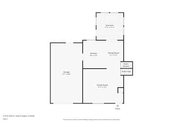 Floor plan 1 for 2716 W 100th Dr