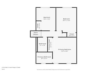 Floor plan 2 for 2716 W 100th Dr