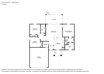 Floor plan 1 for 2718 31st St SW