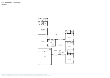 Floor plan 1 for 2723 NW 83rd Ter