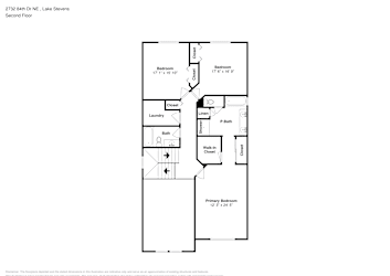 Floor plan 2 for 2732 84th Dr NE