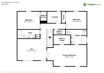 Floor plan 2 for 2734 Highland Park Dr