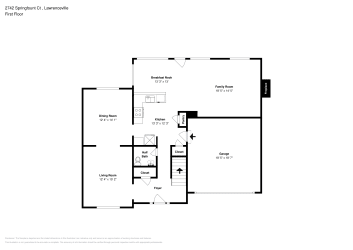 Floor plan 1 for 2742 Springfount Ct