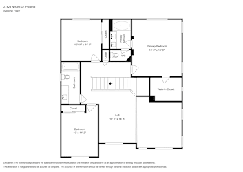 Floor plan 2 for 27424 N 63rd Dr