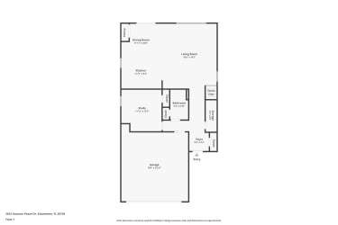 Floor plan 1 for 2743 Clear Night Ave