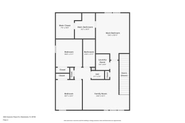 Floor plan 2 for 2743 Clear Night Ave