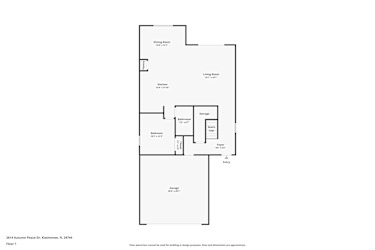 Floor plan 1 for 2747 Clear Night Ave