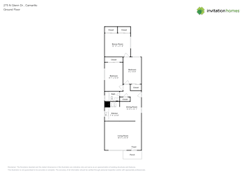 Floor plan 1 for 275 N Glenn Dr