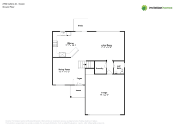 Floor plan 1 for 2762 Cullens Ct