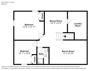 Floor plan 1 for 2764 S Pitkin St