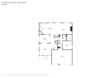 Floor plan 1 for 2770 Adams Landing Way