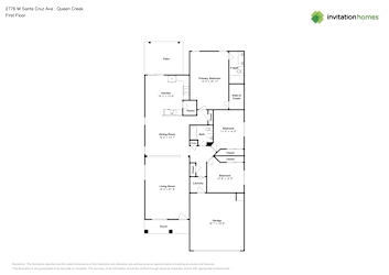 Floor plan 1 for 2776 W Santa Cruz Ave