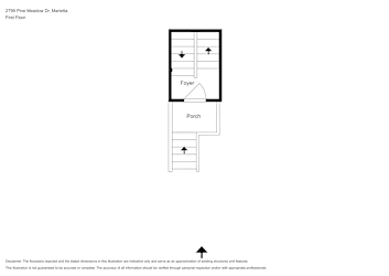 Floor plan 2 for 2799 Pine Meadow Dr