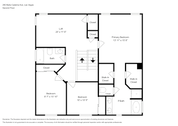 Floor plan 2 for 280 Bella Calabria Ave