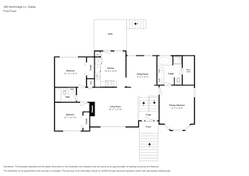 Floor plan 2 for 280 Northridge Ln