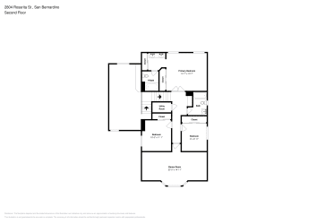 Floor plan 2 for 2804 Rosarita St