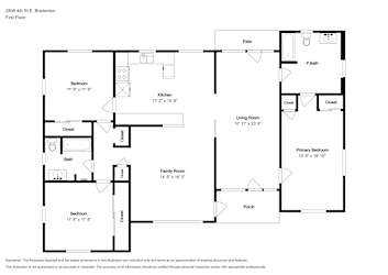Floor plan 1 for 2808 4th St E