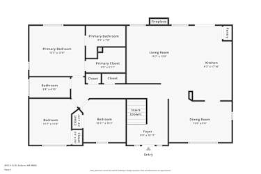 Floor plan 1 for 2812 V Ct SE