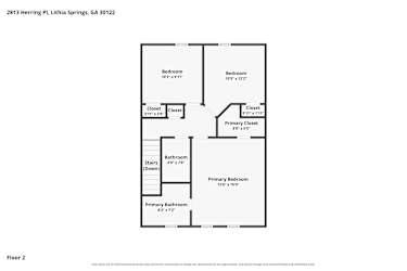 Floor plan 2 for 2813 Herring Pl