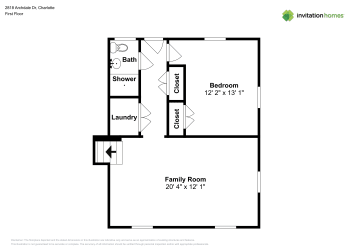 Floor plan 2 for 2818 Archdale Dr