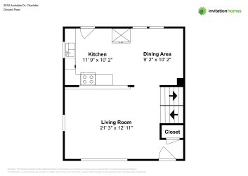 Floor plan 1 for 2818 Archdale Dr