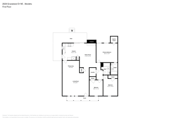 Floor plan 1 for 2828 Gracewood Dr NE
