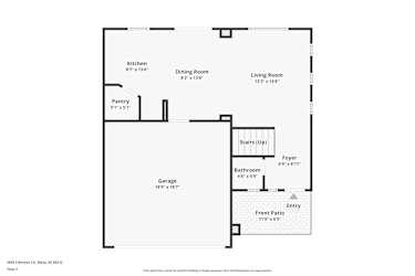 Floor plan 1 for 2839 S Benton Cir