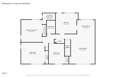 Floor plan 2 for 284 DuPont St