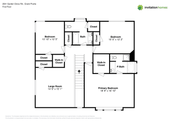 Floor plan 2 for 2841 Garden Grove Rd