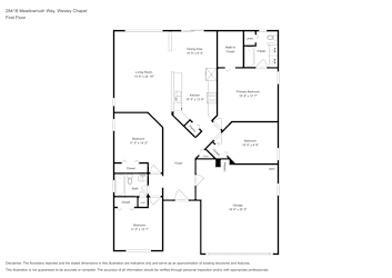 Floor plan 1 for 28418 Meadowrush Way