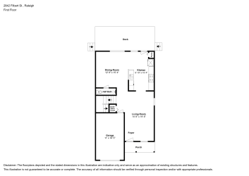 Floor plan 1 for 2842 Filbert St
