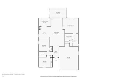 Floor plan 1 for 28423 Meadowrush Way