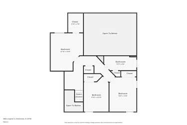 Floor plan 2 for 2850 Longleaf Ct