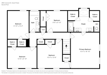Floor plan 2 for 2860 Ironwood Dr