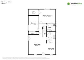 Floor plan 2 for 2861 S Genoa St