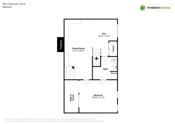 Floor plan 1 for 2861 S Genoa St